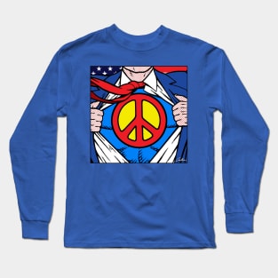 SUPER-PEACE Long Sleeve T-Shirt